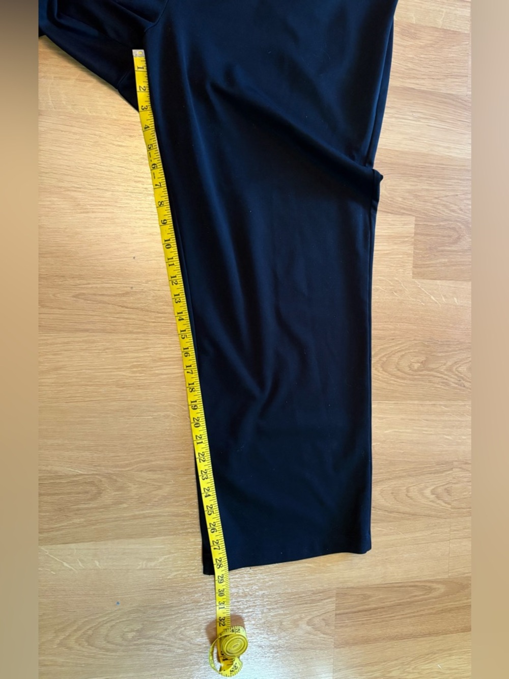 Lane Bryant Black Knit Stretch Pants - Picture 5 of 5